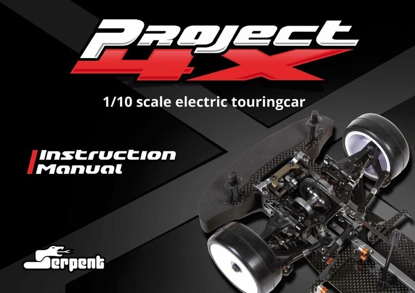 Serpent project 4x instruction manual Serpent project 4x instruction manual