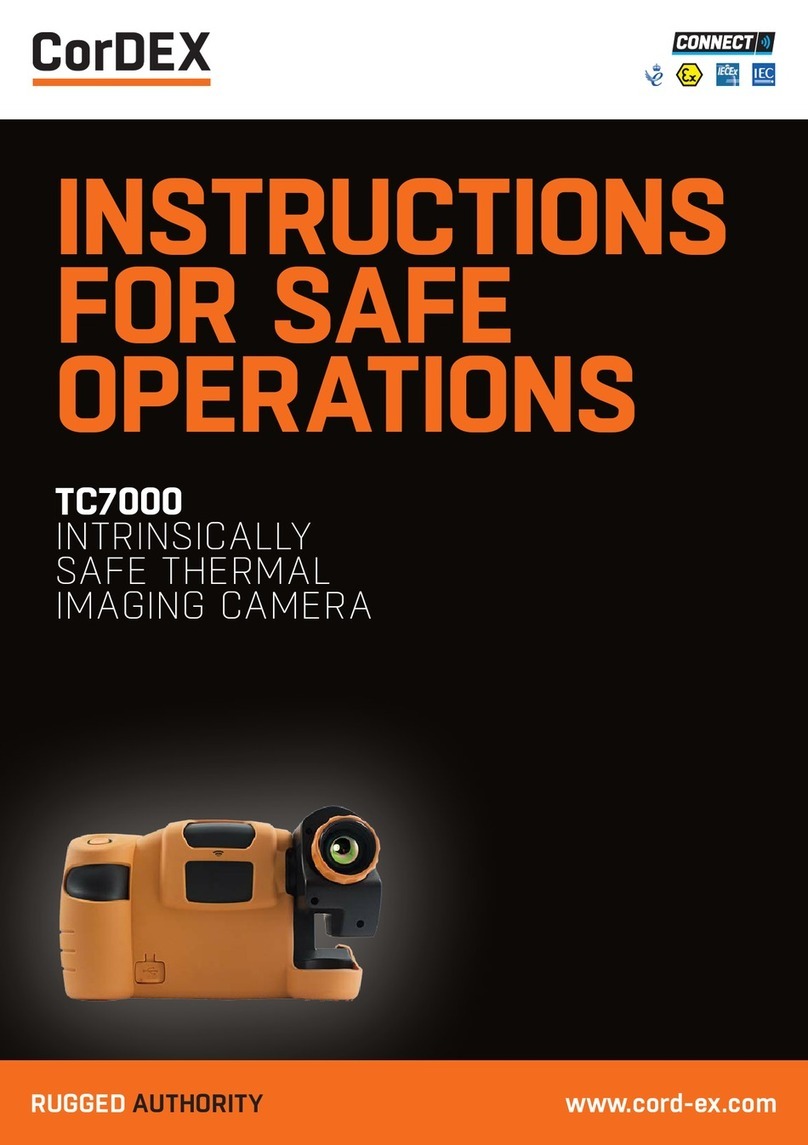 Cordex TC7000 Instructions for safe operations