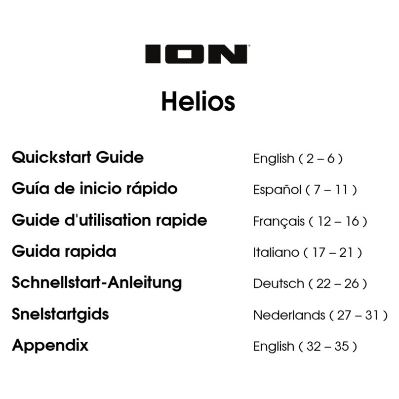 ION Helios quick start guide