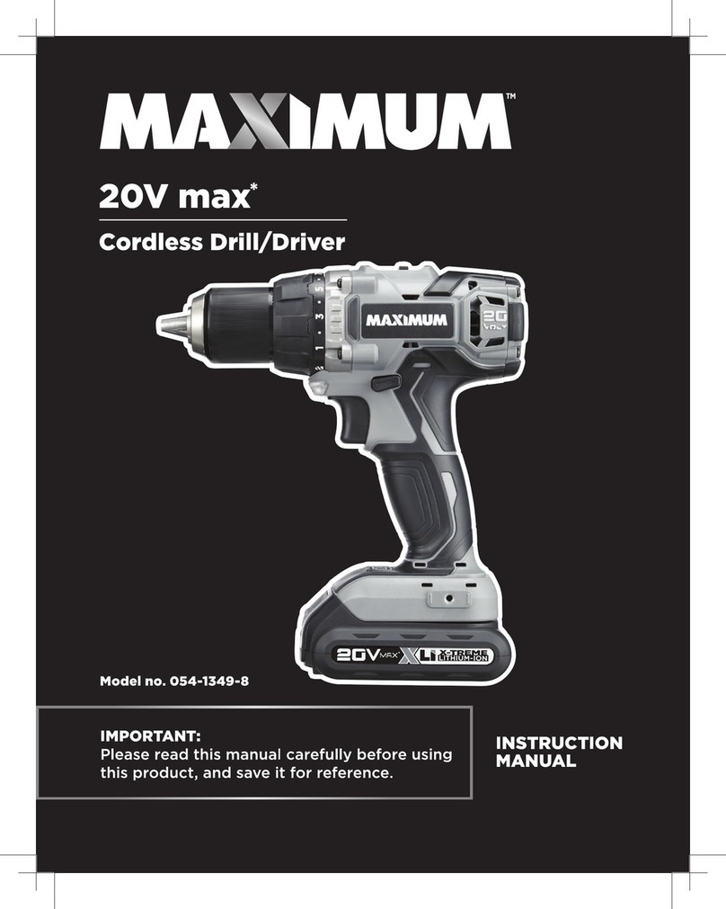 Maximum 054-1349-8 instruction manual