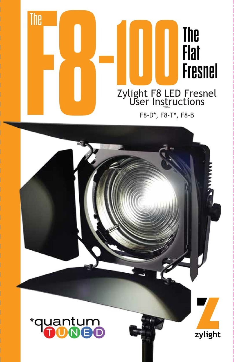 Zylight F8-100 User instructions