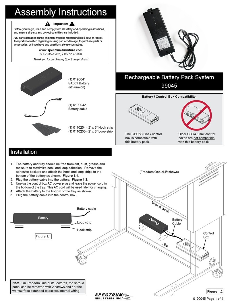 Linak 99045 Assembly instructions