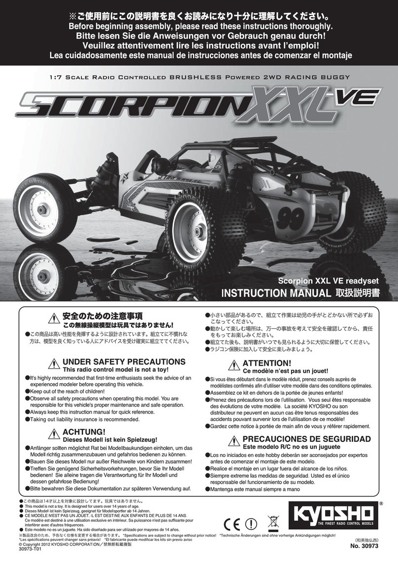 Kyosho SCORPION XXL VE instruction manual