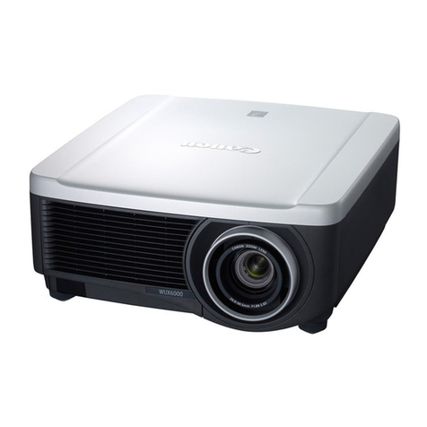 Canon WUX6000 user manual