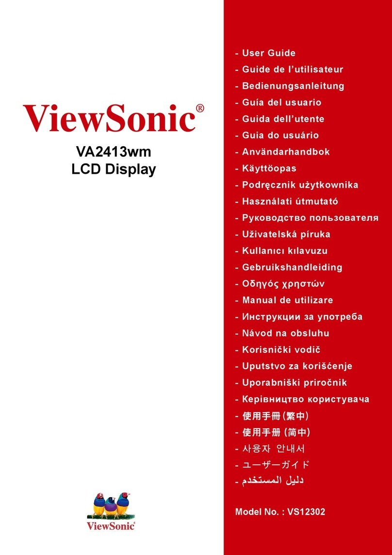 ViewSonic VA2413wm user guide