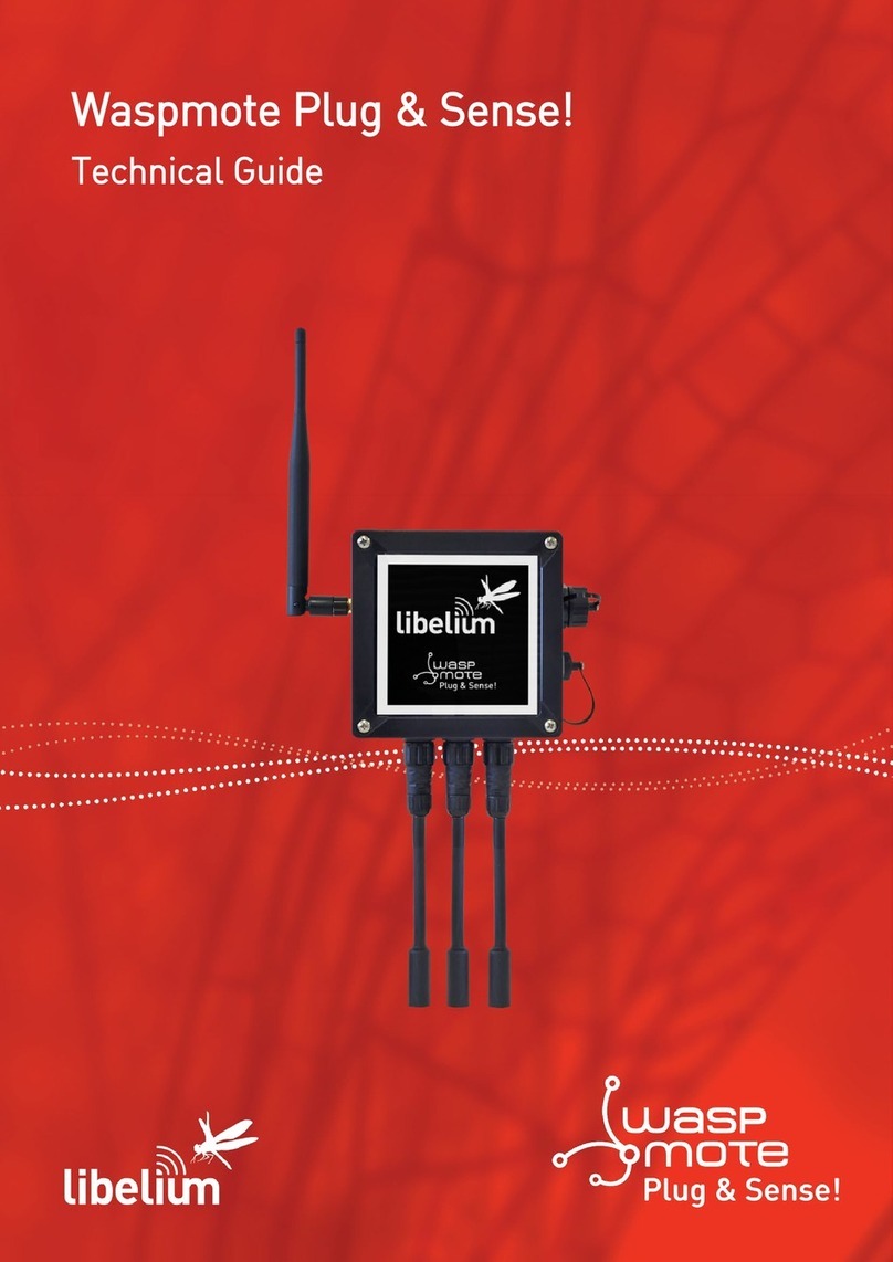 Libelium waspmote plug & sense Technical guide