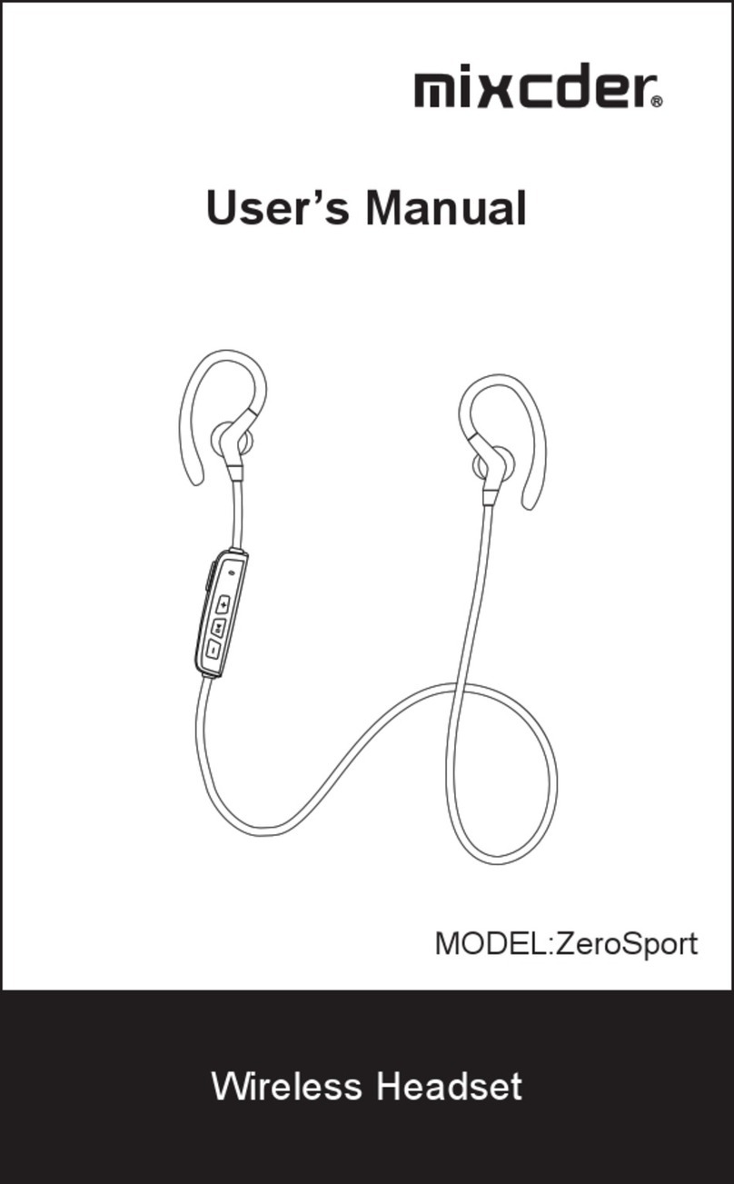 Mixcder ZeroSport user manual