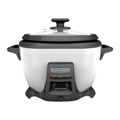 Black & Decker RCS614 User manual