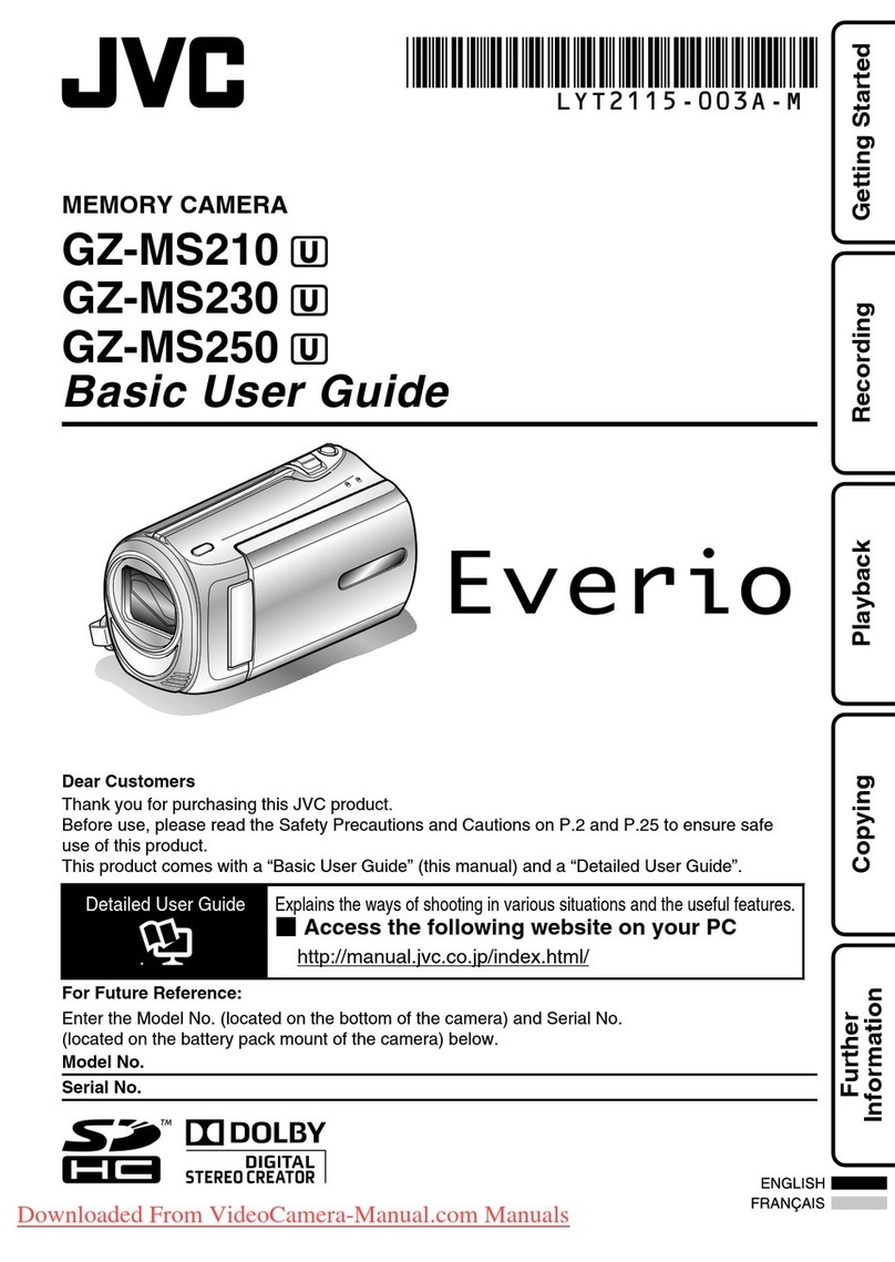 JVC GZ-MS210 A Operating and maintenance manual