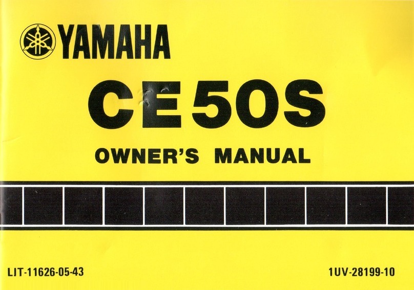 Yamaha CE50S owner's manual