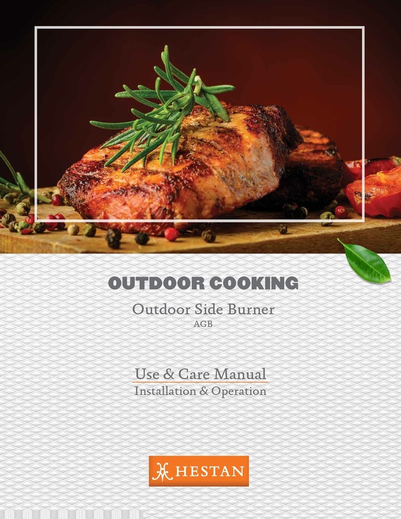 hestan AGB121-NG Use & care manual
