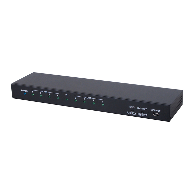 CYP CPRO-U8T User manual