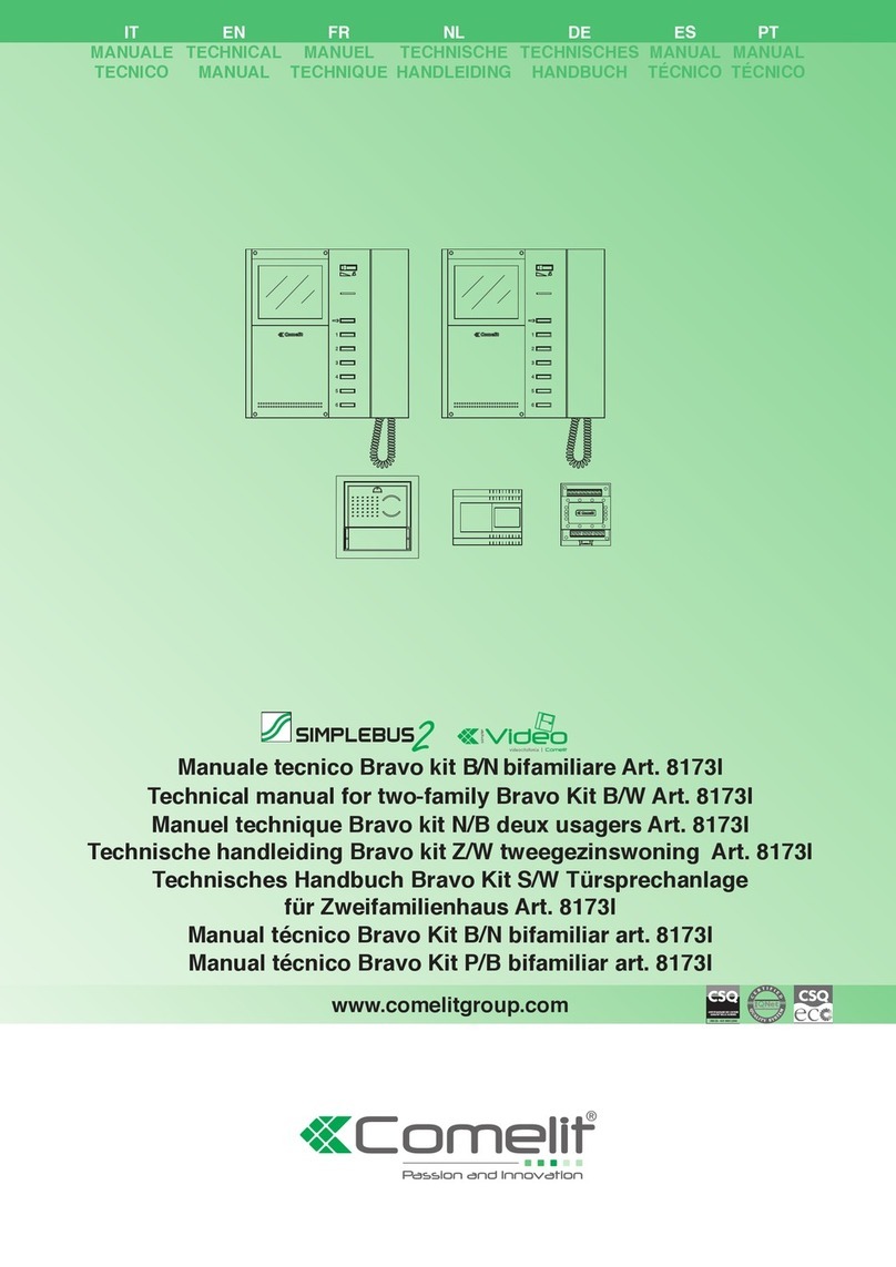 Comelit 8173I User manual