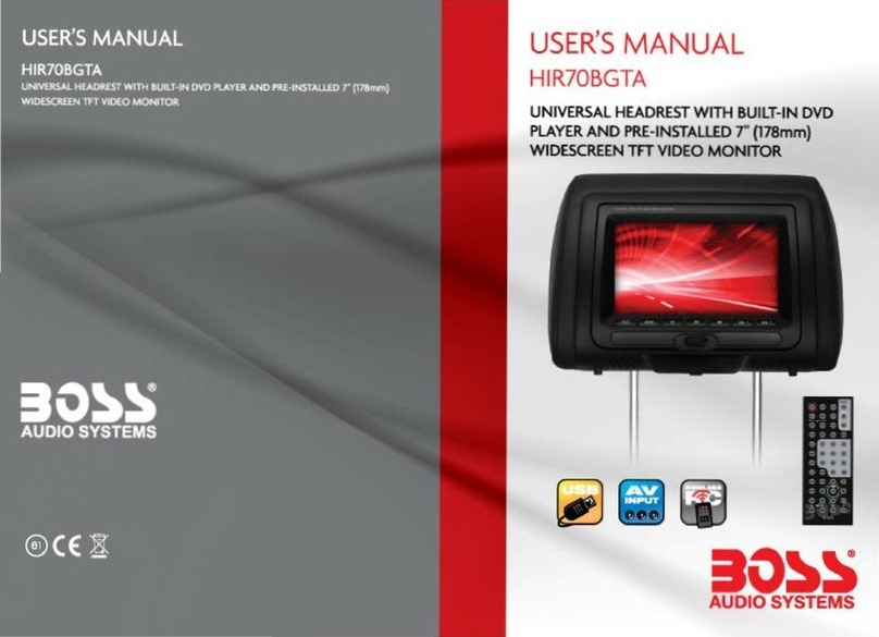 Boss Audio Systems HIR70BGTA User manual