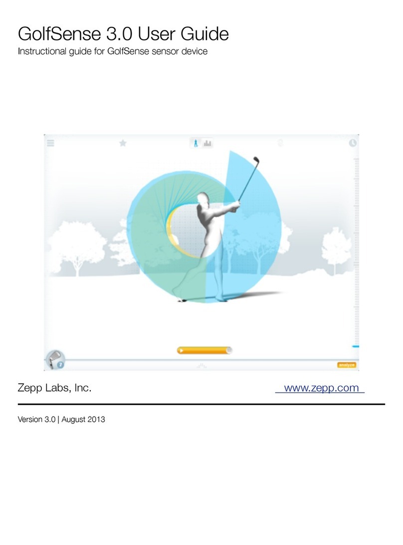ZEPP GolfSense 3.0 user guide