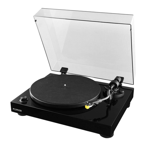 Fluance RT80 Operating and maintenance manual
