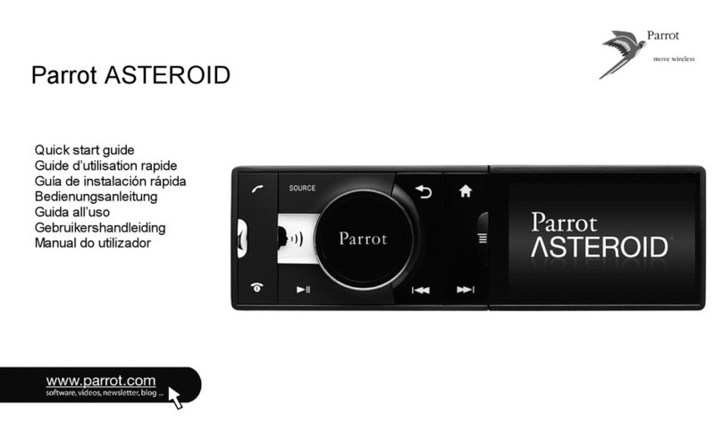 Parrot ASTEROID RWi9600 quick start guide