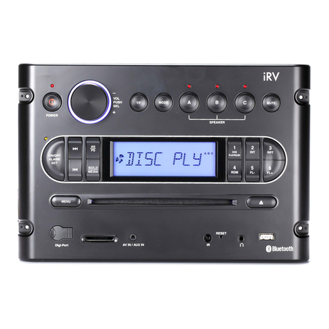 iRV iRV6500BT instruction manual
