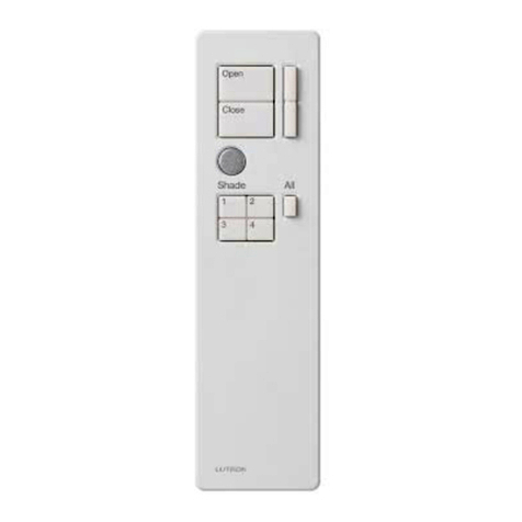 Lutron Electronics CS-YJ-4GC-WH User manual