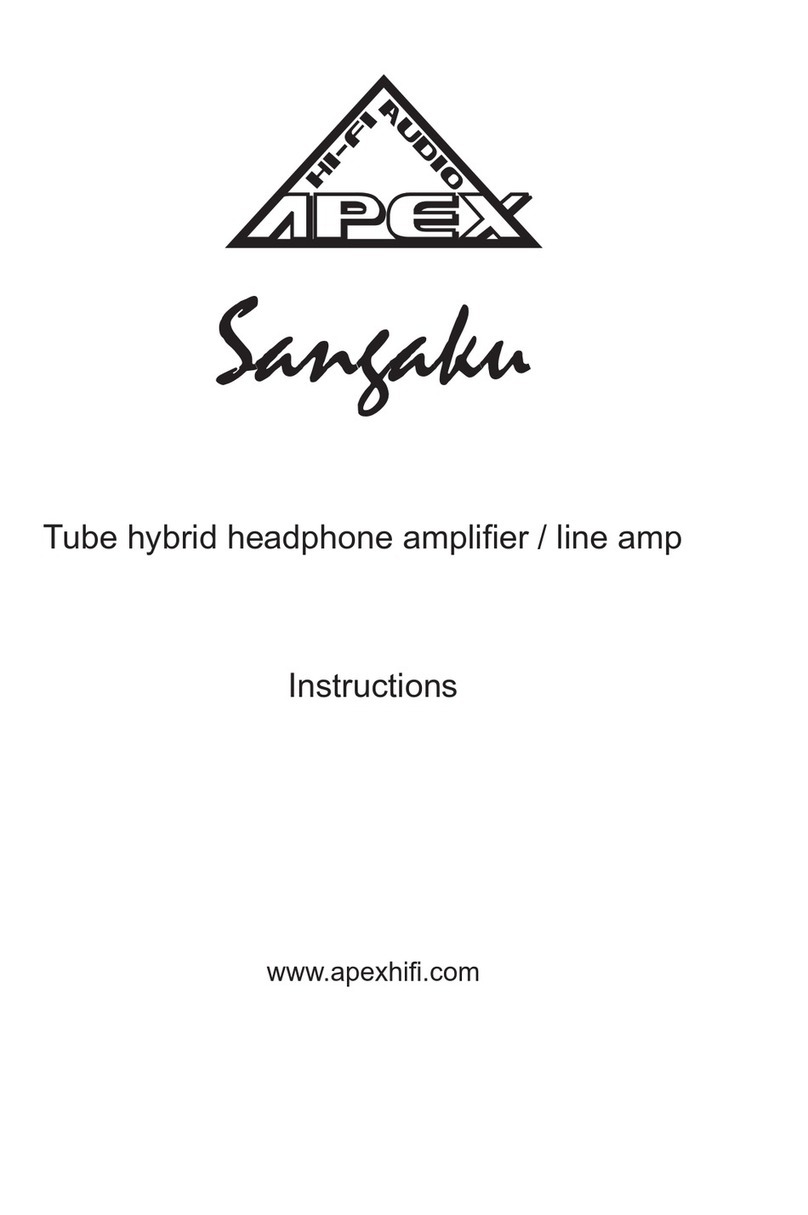 Apex Hi-Fi Sangaku instructions
