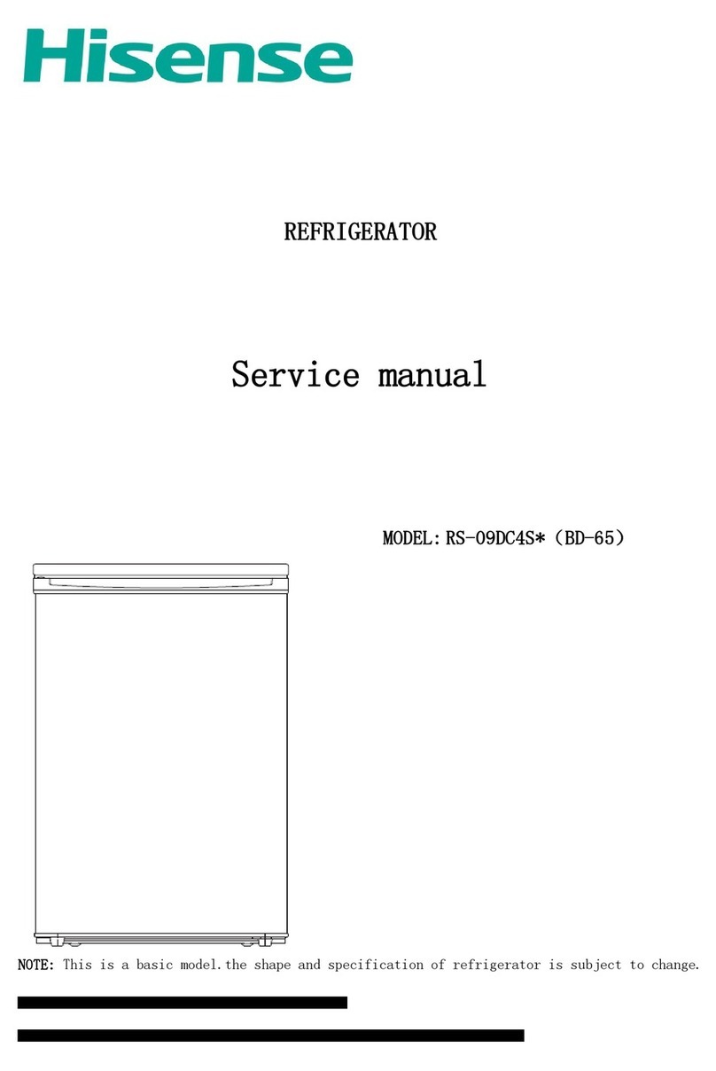 Hisense RS-09DC4S Series User manual