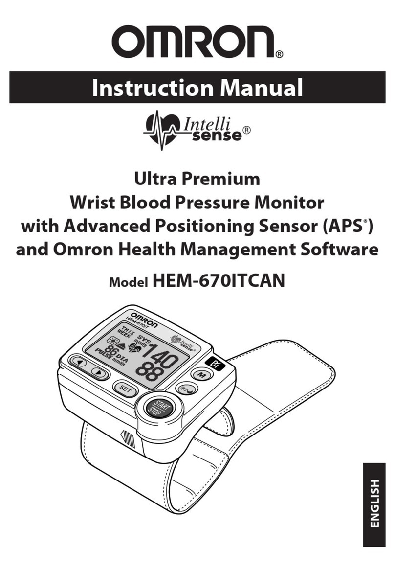 Omron HEM-670ITCAN User manual