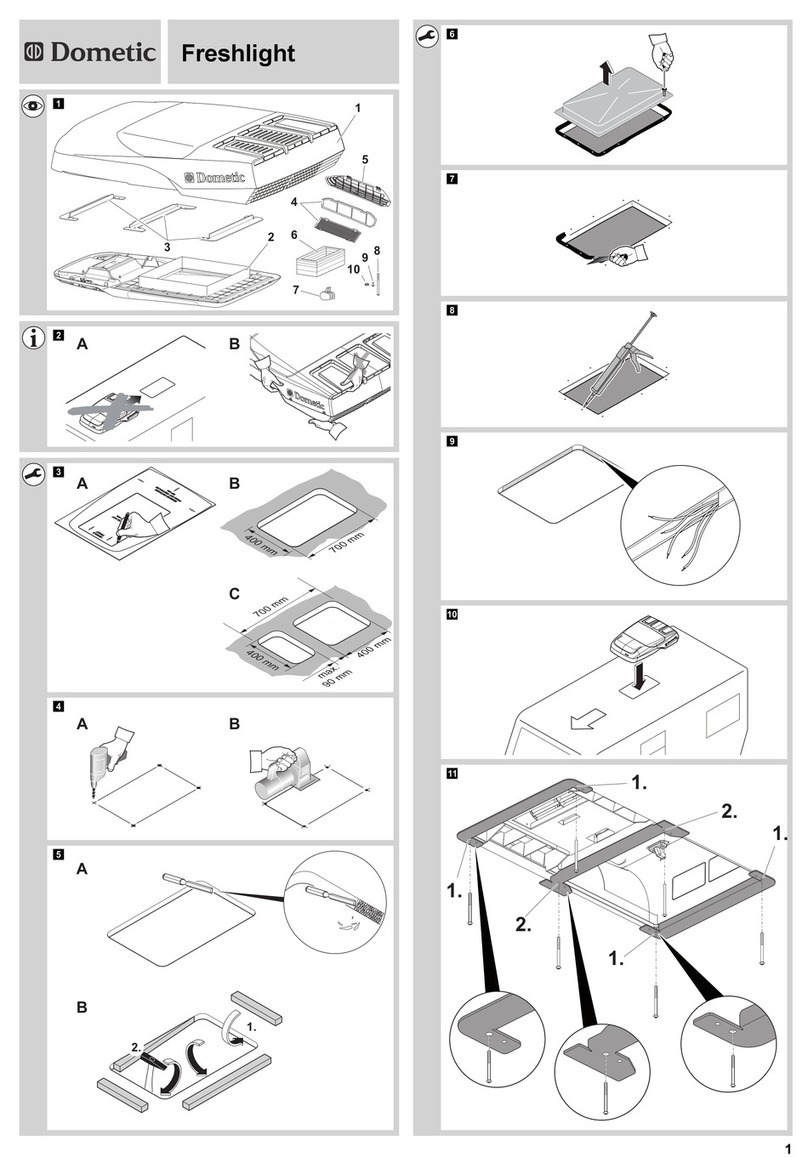 Dometic Freshlight 1600 User manual