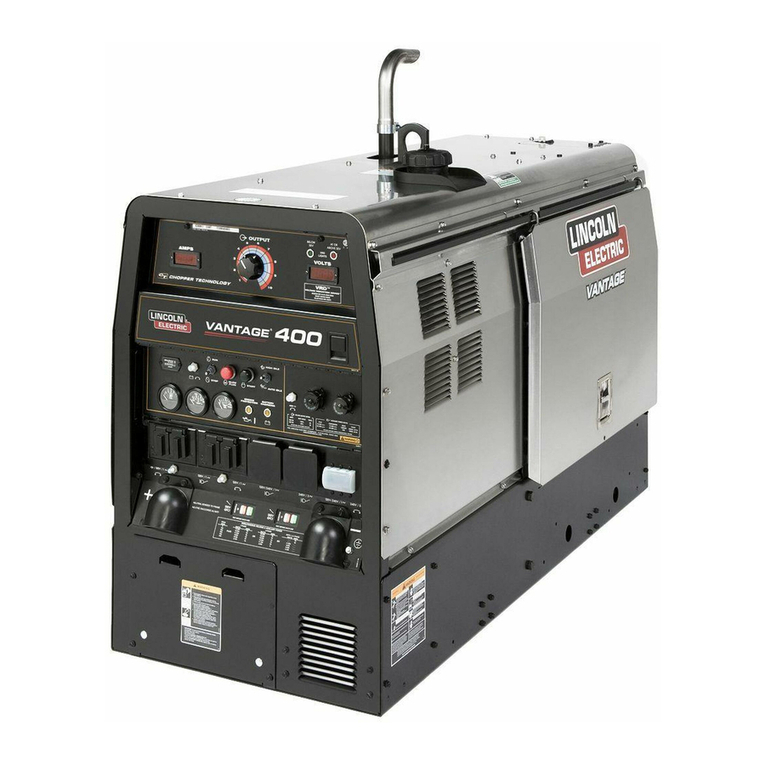 Lincoln Electric VANTAGE 400 User manual