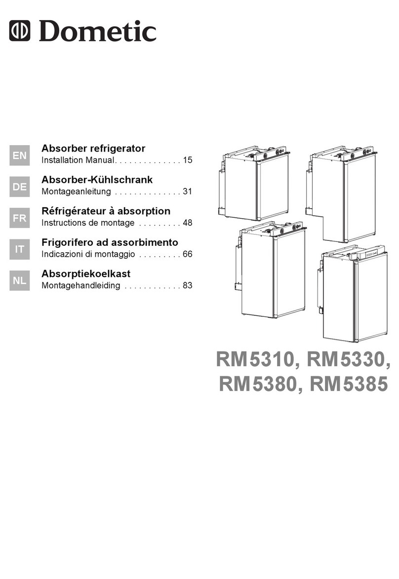 Dometic RM 5310 User manual
