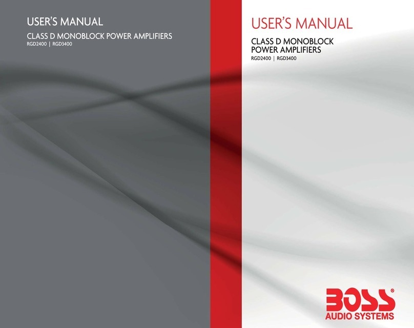 Boss Audio Systems RGD2400 User manual