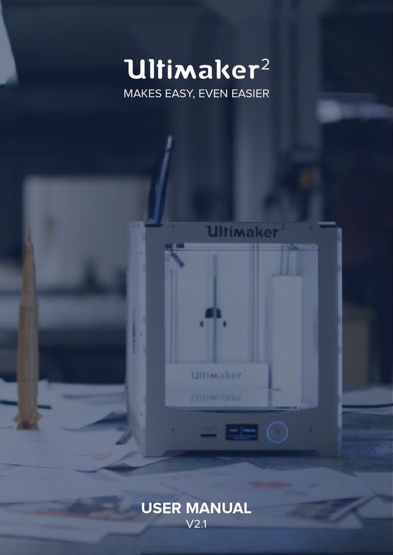 Ultimaker 2 Extended User manual Ultimaker 2 Extended User manual