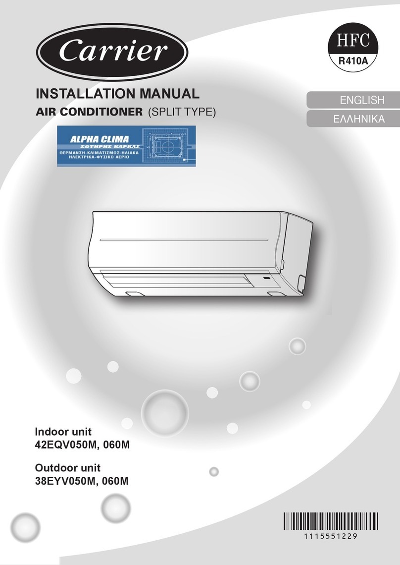 Carrier 42EQV050M installation manual