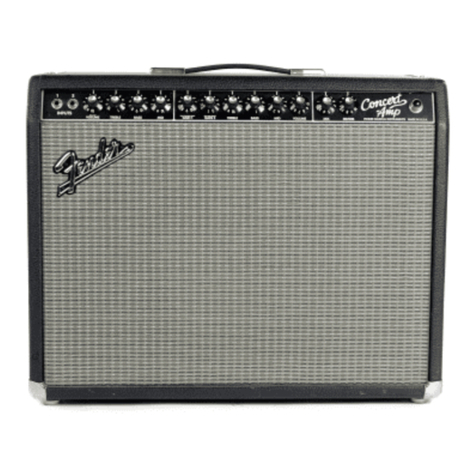 Fender PR 244 User manual