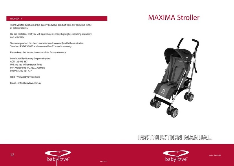 Baby Love maxima instruction manual
