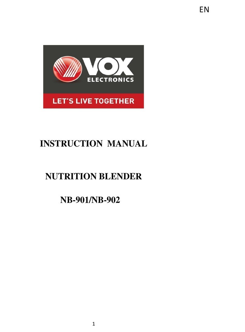 Vox NB-901 instruction manual