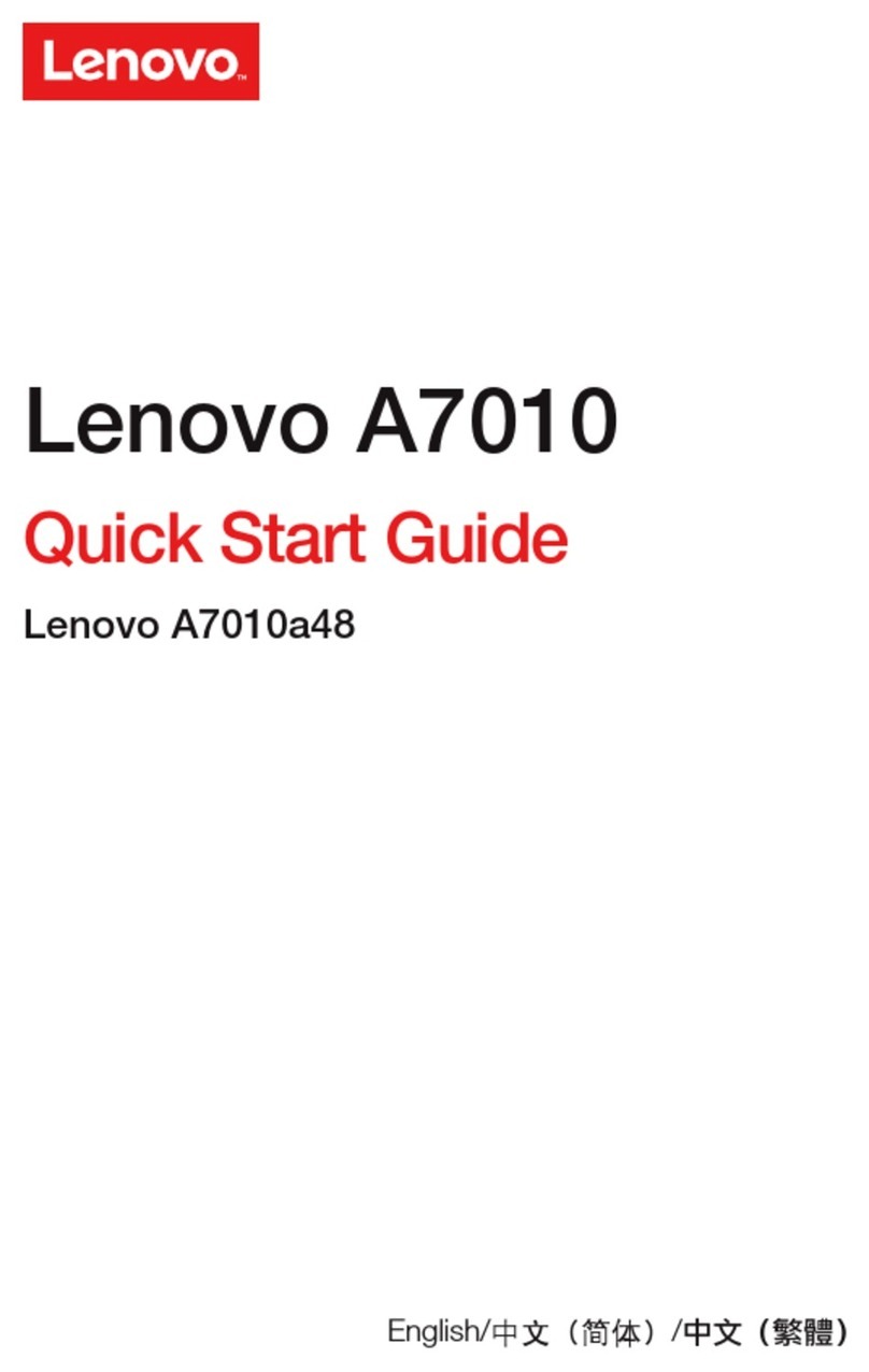 Lenovo A7010 User manual