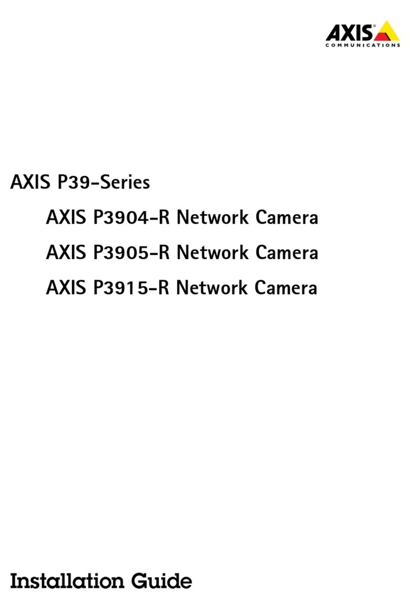 Axis P3904-R installation guide