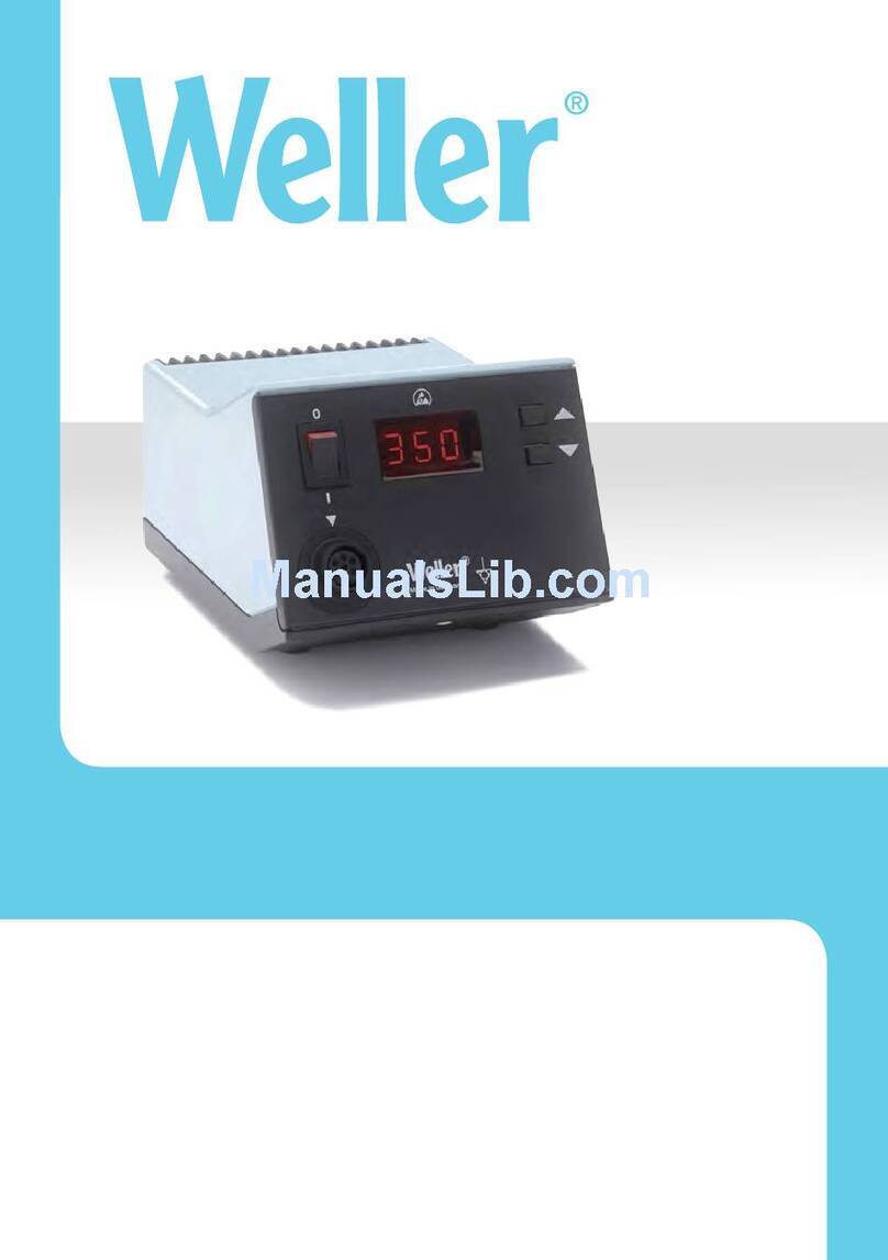 Weller WSD 81i operating instructions