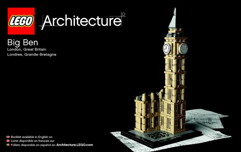 LEGO ARCHITECTURE BIG BEN Building instructions