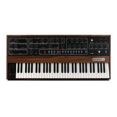 Sequential Prophet-5 MIDI User manual