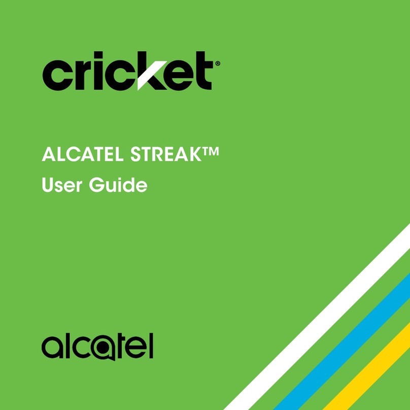 Alcatel Streak User manual