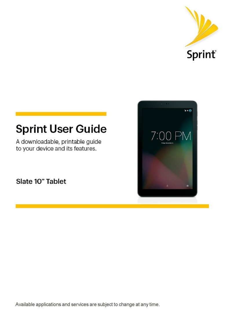 Sprint SLATE 10 User manual