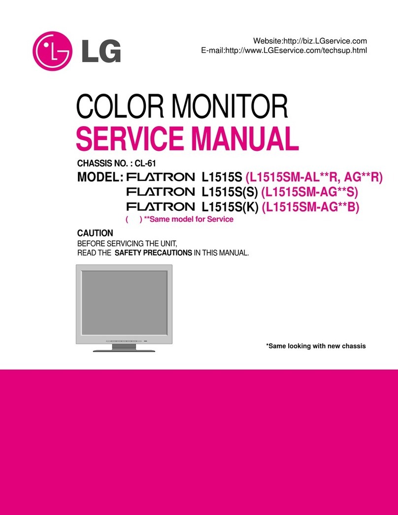 LG Flatron L1515S User manual