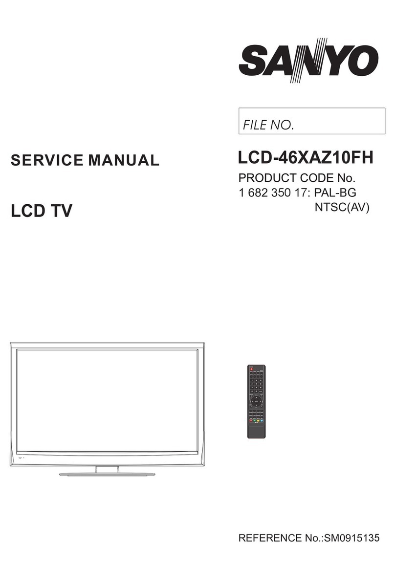 Sanyo LCD-46XAZ10FH User manual