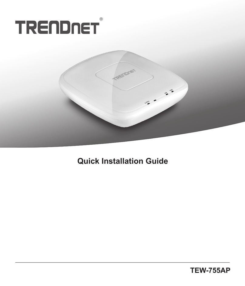 TRENDnet TEW-755AP User manual TRENDnet TEW-755AP User manual