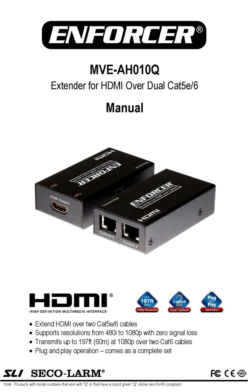 ENFORCER MVE-AH010Q User manual