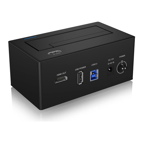 Icy Box IB-118U3-SPC User manual
