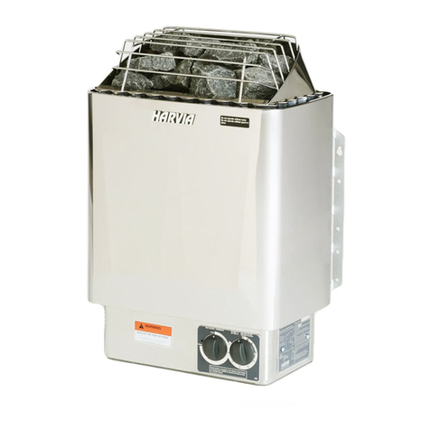 Harvia KIP-30-B1 owner's manual