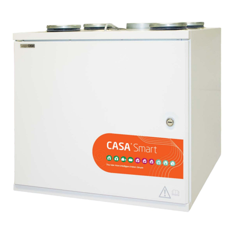 Swegon CASA W3 Smart User manual