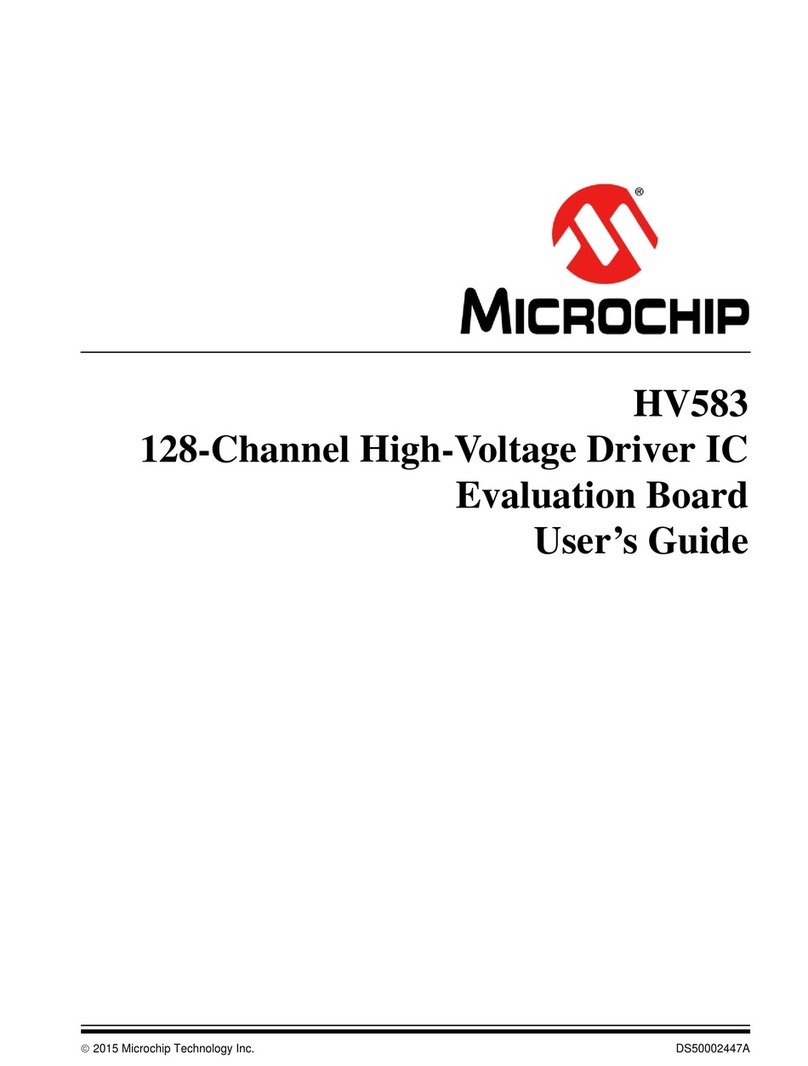 Microchip Technology HV583 User manual Microchip Technology HV583 User manual
